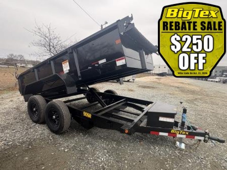 New 2026 Big Tex Trailers 6x12 90SR 10K Tandem Axle Single Ram Dump Trailer