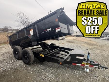 New 2026 Big Tex Trailers 6x12 90SR 10K Tandem Axle Single Ram Dump Trailer