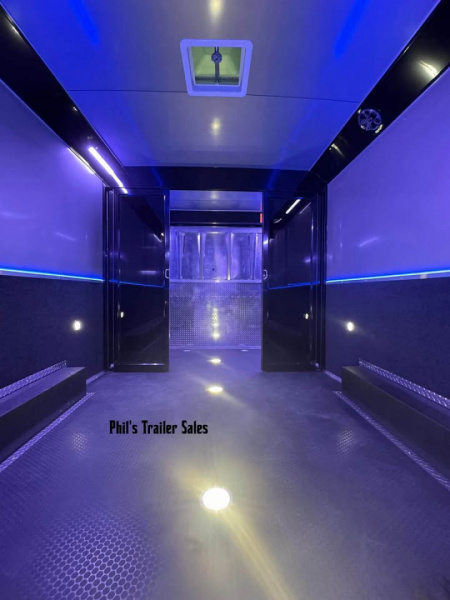 New ***PRI SHOW SPECIAL*** ONLY 1 AVAILABLE! 2026 Haulmark 8.5X34 RACE TRAILER EDGE PRO GLASS DOORS, MINI SPLIT, ELECTRIC AWNING, TONGUE BOX & MORE! Car / Racing Trailer