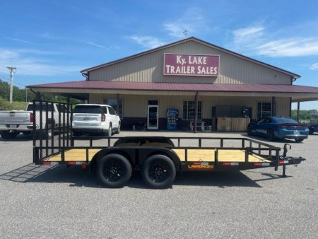 New 2026 Lawrimore 77 x 16 TA Utility Trailer