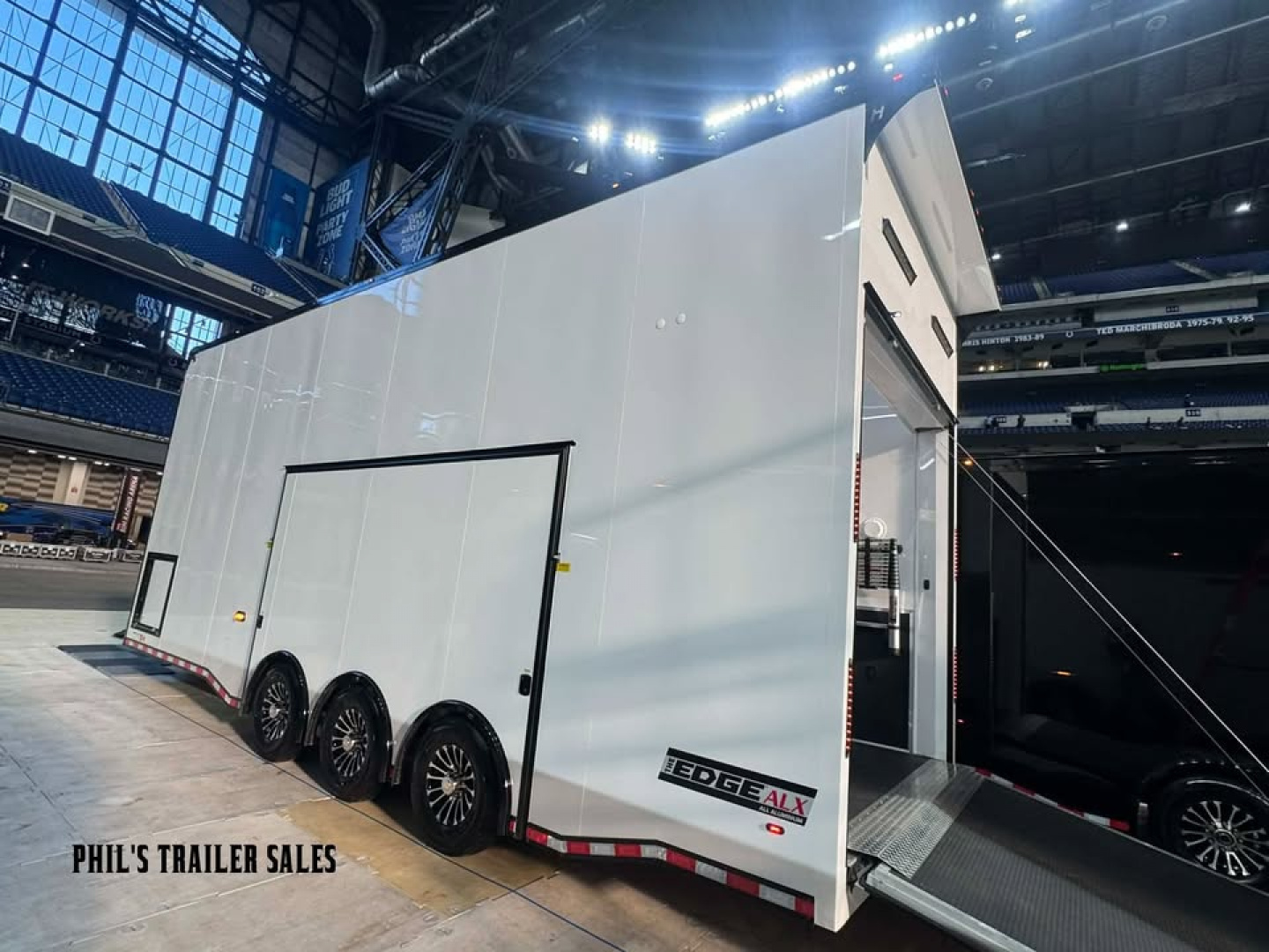 New ***PRI SHOW SPECIAL PRICING! ONLY 1 AVAILABLE!!! 2026 Haulmark 8.5X28 ALX ALL ALUMINUM STACKER Car / Racing Trailer