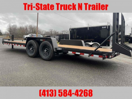 New 2026 BWISE 22' 14K GVW Equipment Trailer