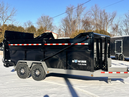 New 2026 BWISE 16' Ultiamte Dump Trailer