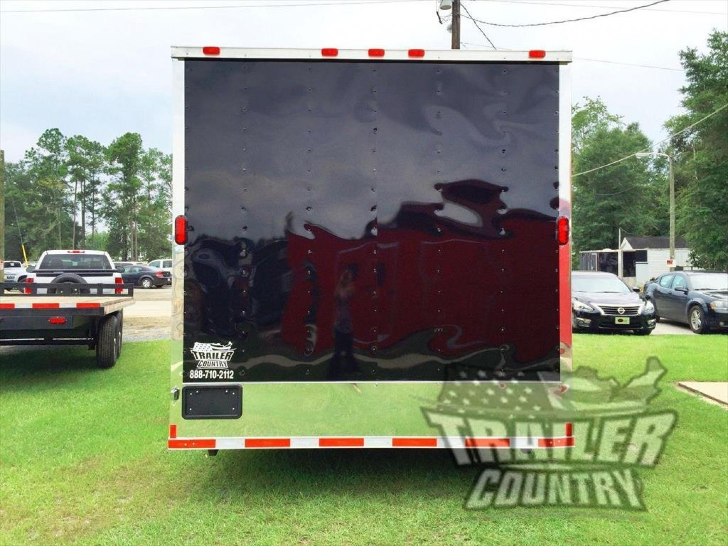 New 2026 New Heavy Duty Elite Series Model 8.5 x 28 Tandem Axle, V-Nosed Enclosed Trailer w/ Vending Options