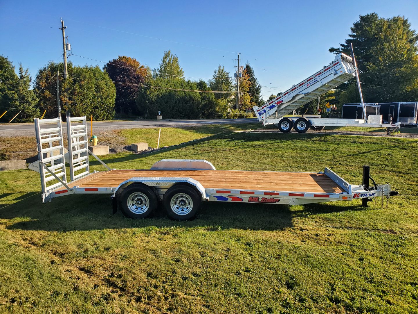 New 2026 K-Trail CH20-14 14K Galvanized Equipment Trailer