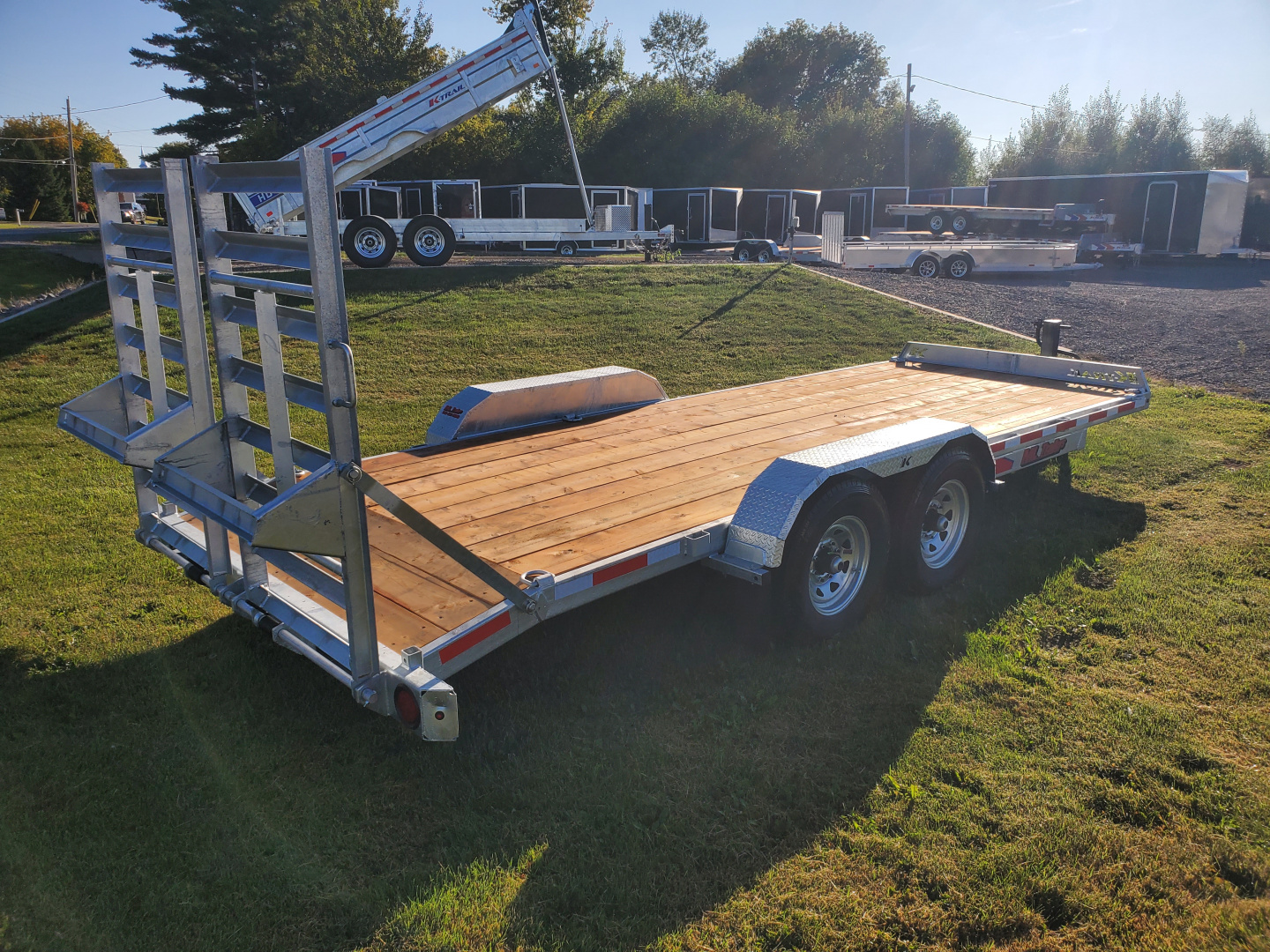 New 2026 K-Trail CH20-14 14K Galvanized Equipment Trailer
