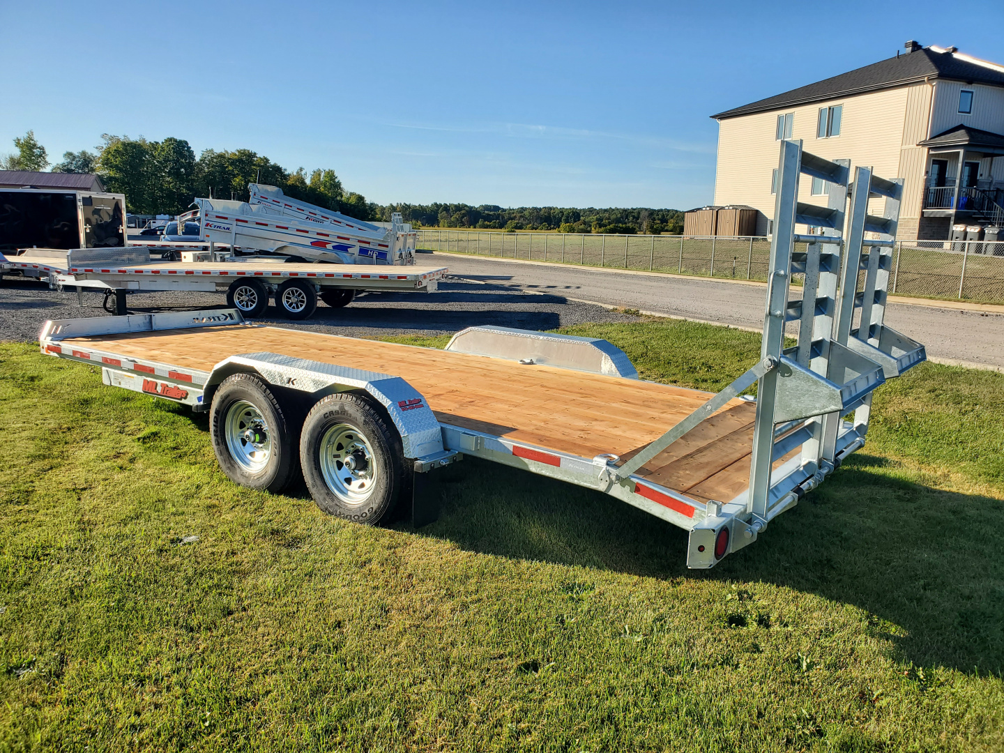 New 2026 K-Trail CH20-14 14K Galvanized Equipment Trailer
