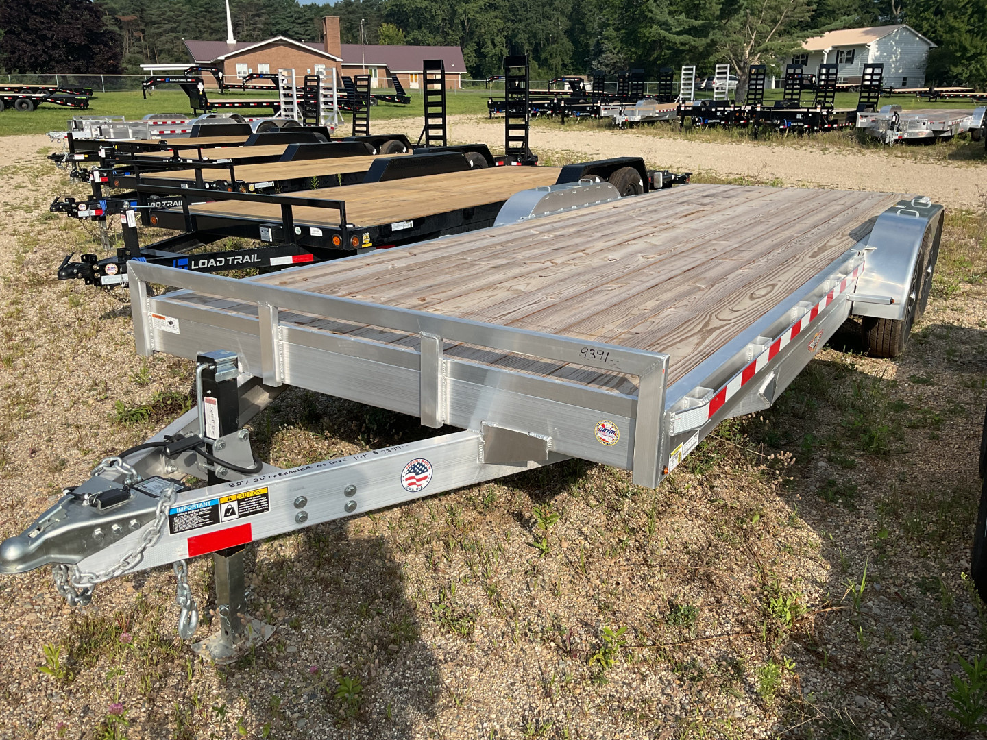 New 2026 H&H Trailers 20' ALUMINUM Car Hauler