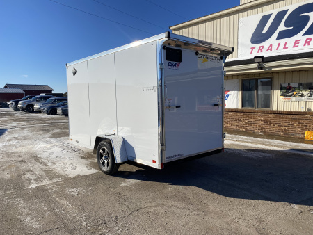 New 2026 Stealth Trailers 6x12 V-Nose Titan W/Ramp Door Cargo / Enclosed Trailer