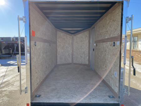 New 2026 Stealth Trailers 6x12 V-Nose Titan W/Ramp Door Cargo / Enclosed Trailer