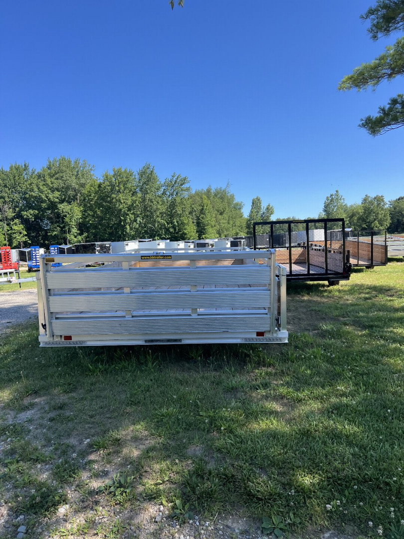 New 2026 H&H Trailers H&H Trailers 5X8 ALUMINUM WOODSIDE Landscape Trailer Landscape Trailer