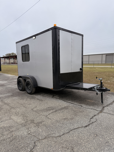 New 6X10TA Silver Splicing Trailer