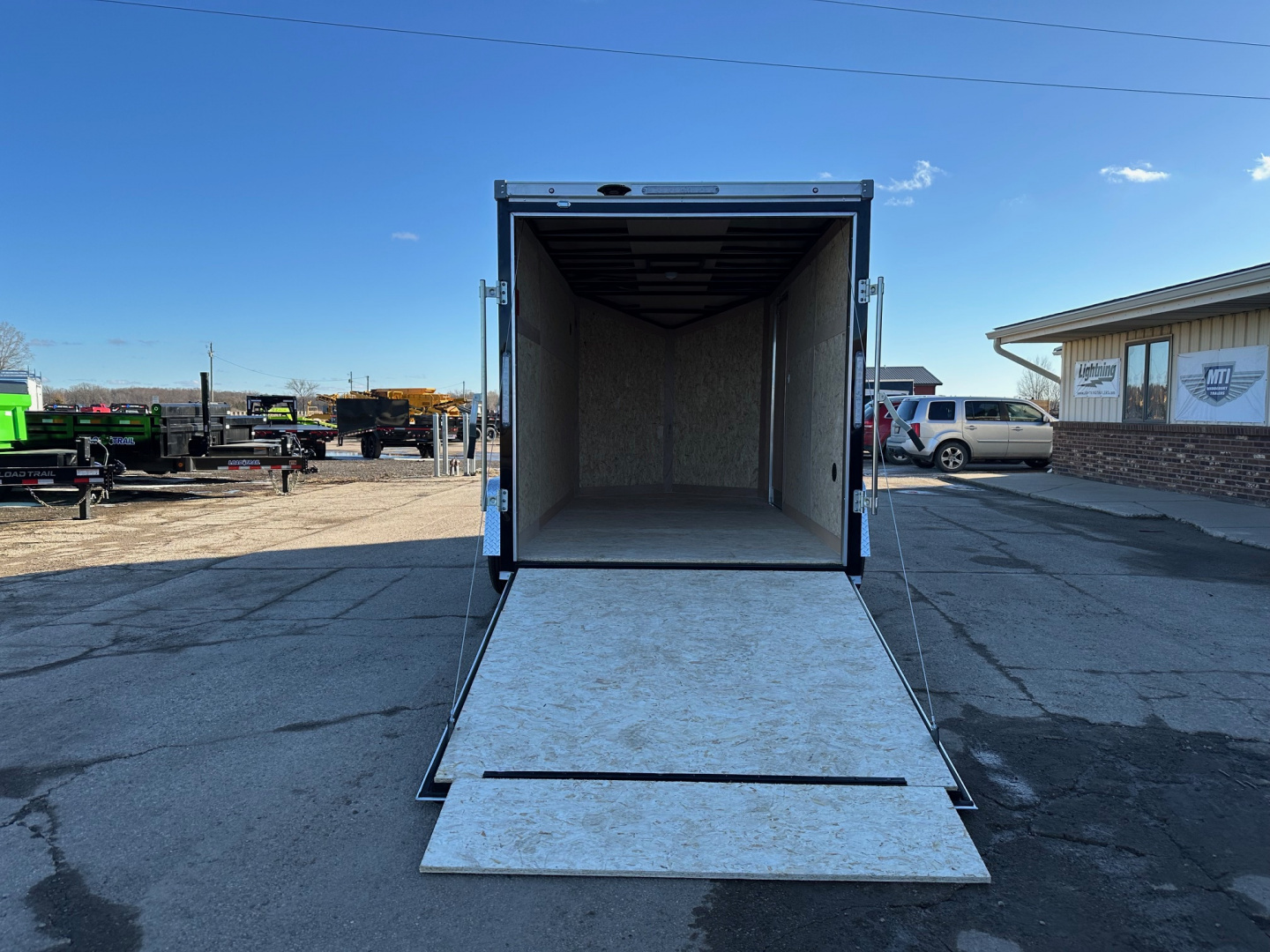 New 2026 Stealth Trailers 6x12 Mustang 3k W/Ramp door Cargo / Enclosed Trailer