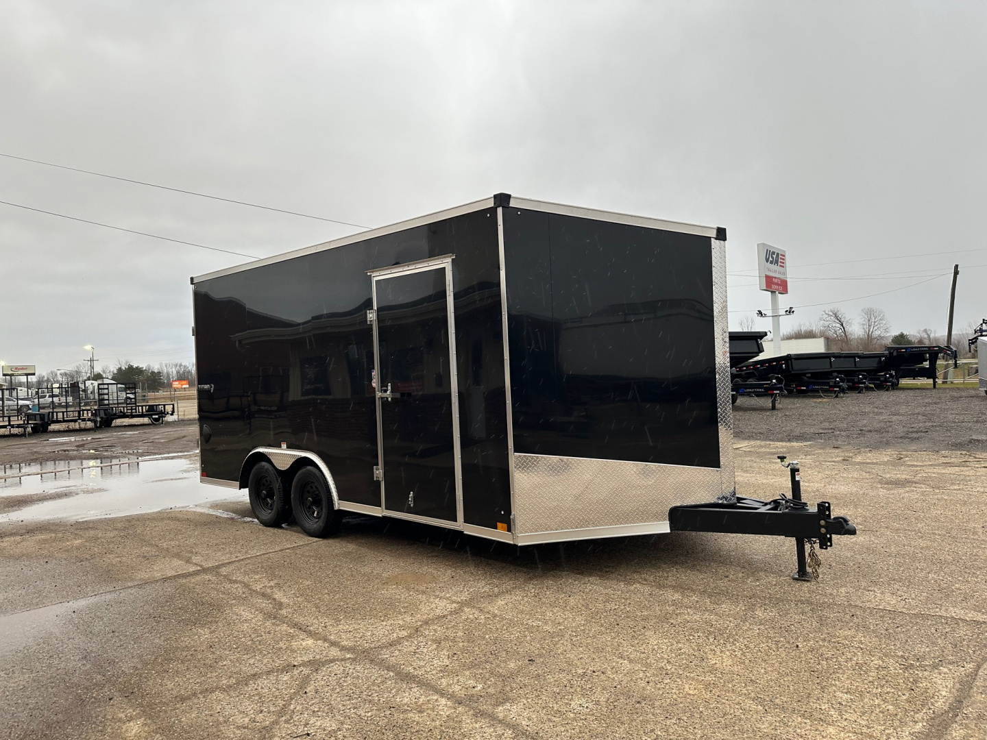 New 2026 Stealth Trailers 8.5x16 Titan 7k W/Ramp Door Cargo / Enclosed Trailer