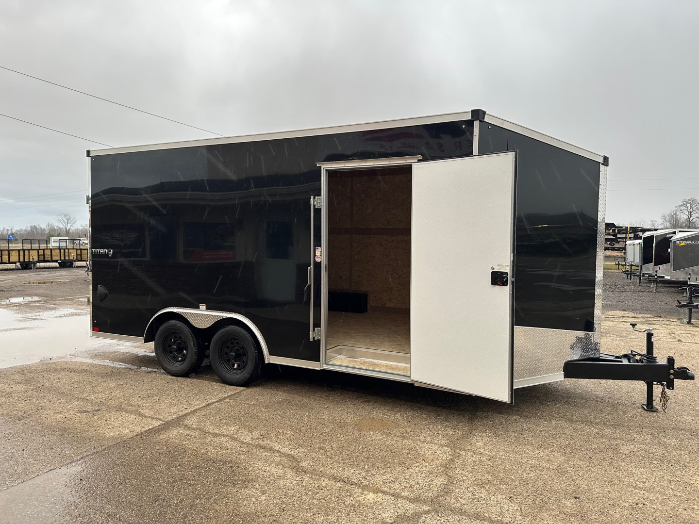 New 2026 Stealth Trailers 8.5x16 Titan 7k W/Ramp Door Cargo / Enclosed Trailer