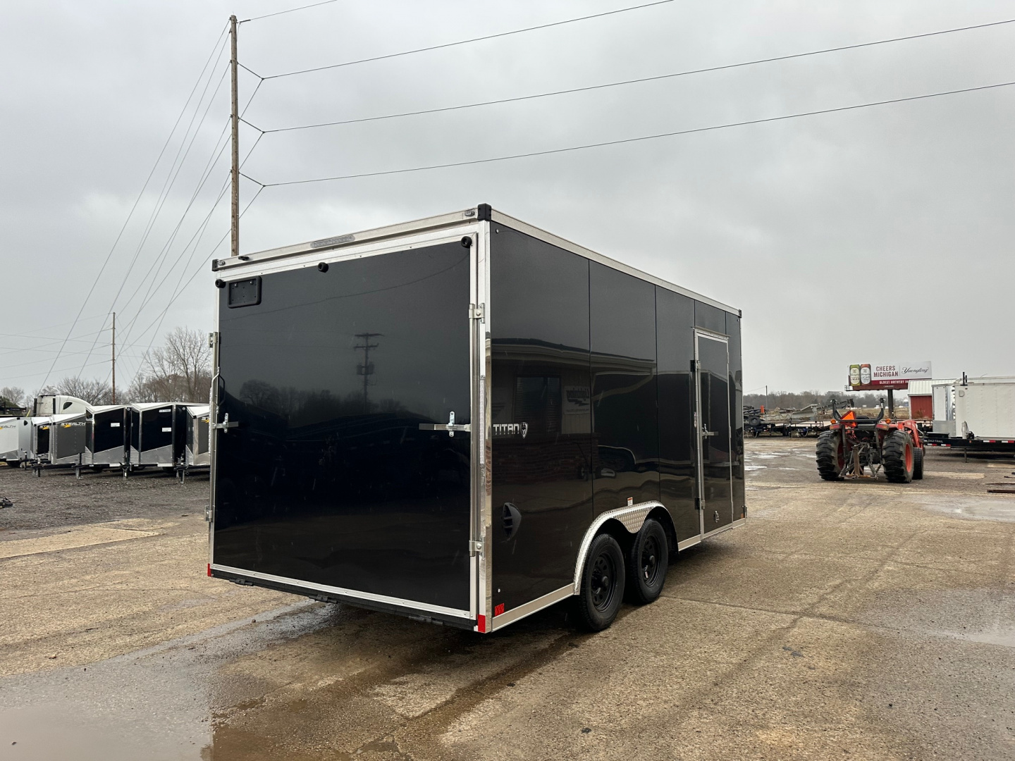 New 2026 Stealth Trailers 8.5x16 Titan 7k W/Ramp Door Cargo / Enclosed Trailer