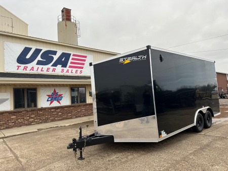 New 2026 Stealth Trailers 8.5x16 Titan 7k W/Ramp Door Cargo / Enclosed Trailer