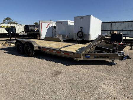 New 2026 Diamond C Trailers HDT208 20X80 Tilt Trailer