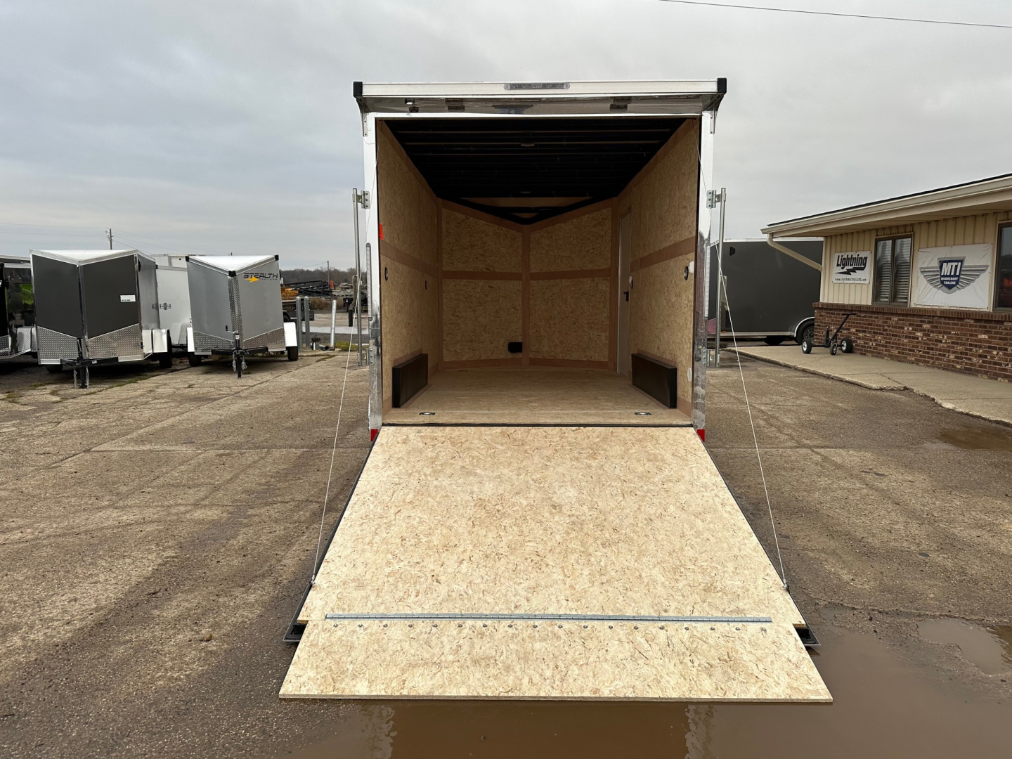 New 2026 Stealth Trailers 7.5x14 Titan 7k W/Ramp Door Cargo / Enclosed Trailer