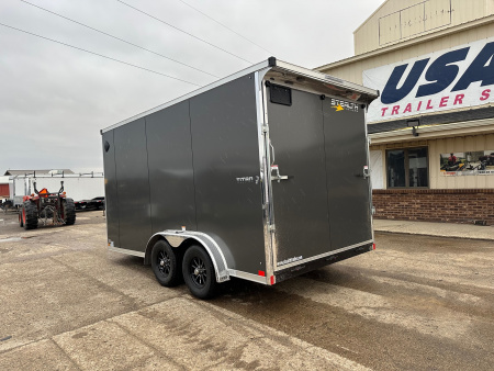New 2026 Stealth Trailers 7.5x14 Titan 7k W/Ramp Door Cargo / Enclosed Trailer