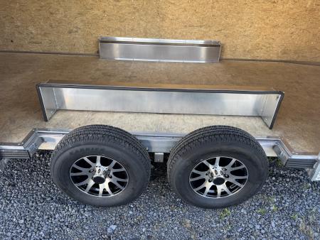 New 2026 E-Z Hauler EZEC8.5X24CH XLT PRO Car Hauler 7 FOOT 1 INCH INTERIOR HEIGHT ELITE ESCAPE DOOR .080 POLY CORE SIDES FREE ALUMINUM WHEEL UPGRADE