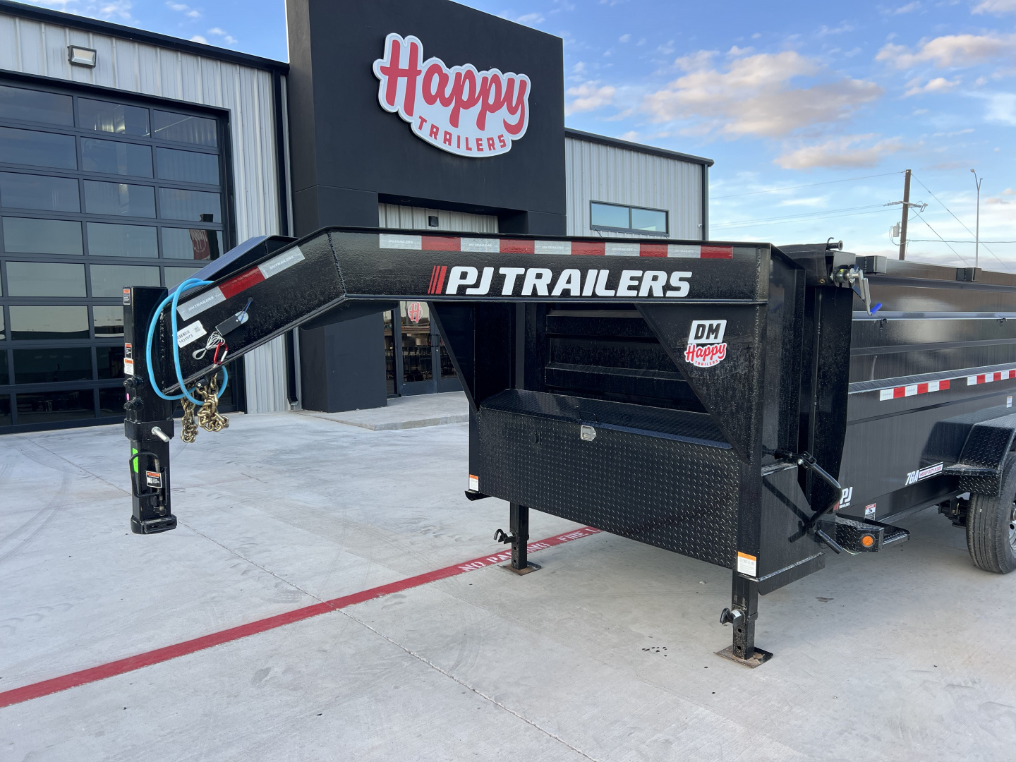 New 2026 PJ 83"x14' GN Tandem Axle Low Pro High Side Dump w/ 48" Sides – DM