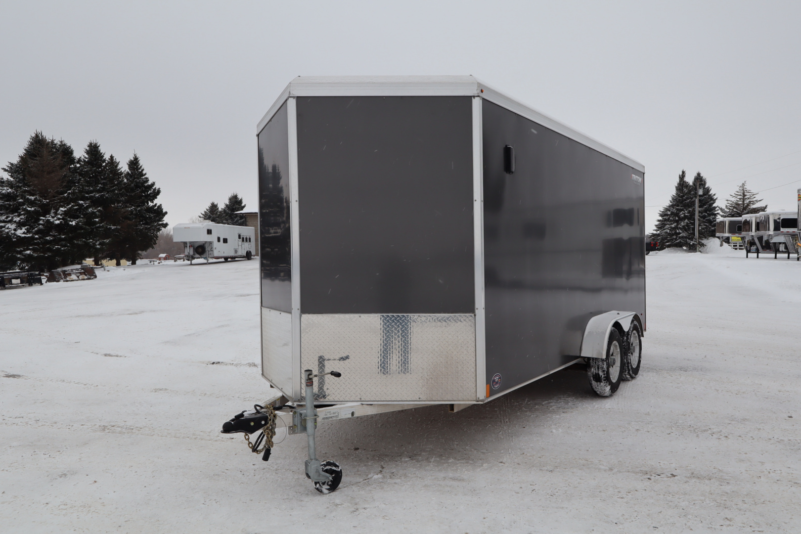 Used 2023 Triton Trailers 7x16' Cargo / Enclosed Trailer