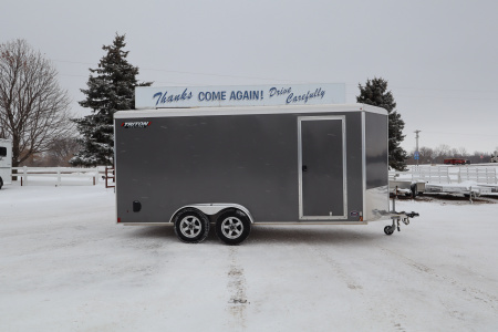 Used 2023 Triton Trailers 7x16' Cargo / Enclosed Trailer