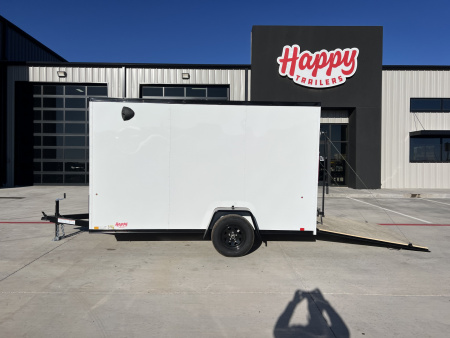 New 2026 Compass 6'x12' Enclosed Cargo Trailer - Indigo DLX