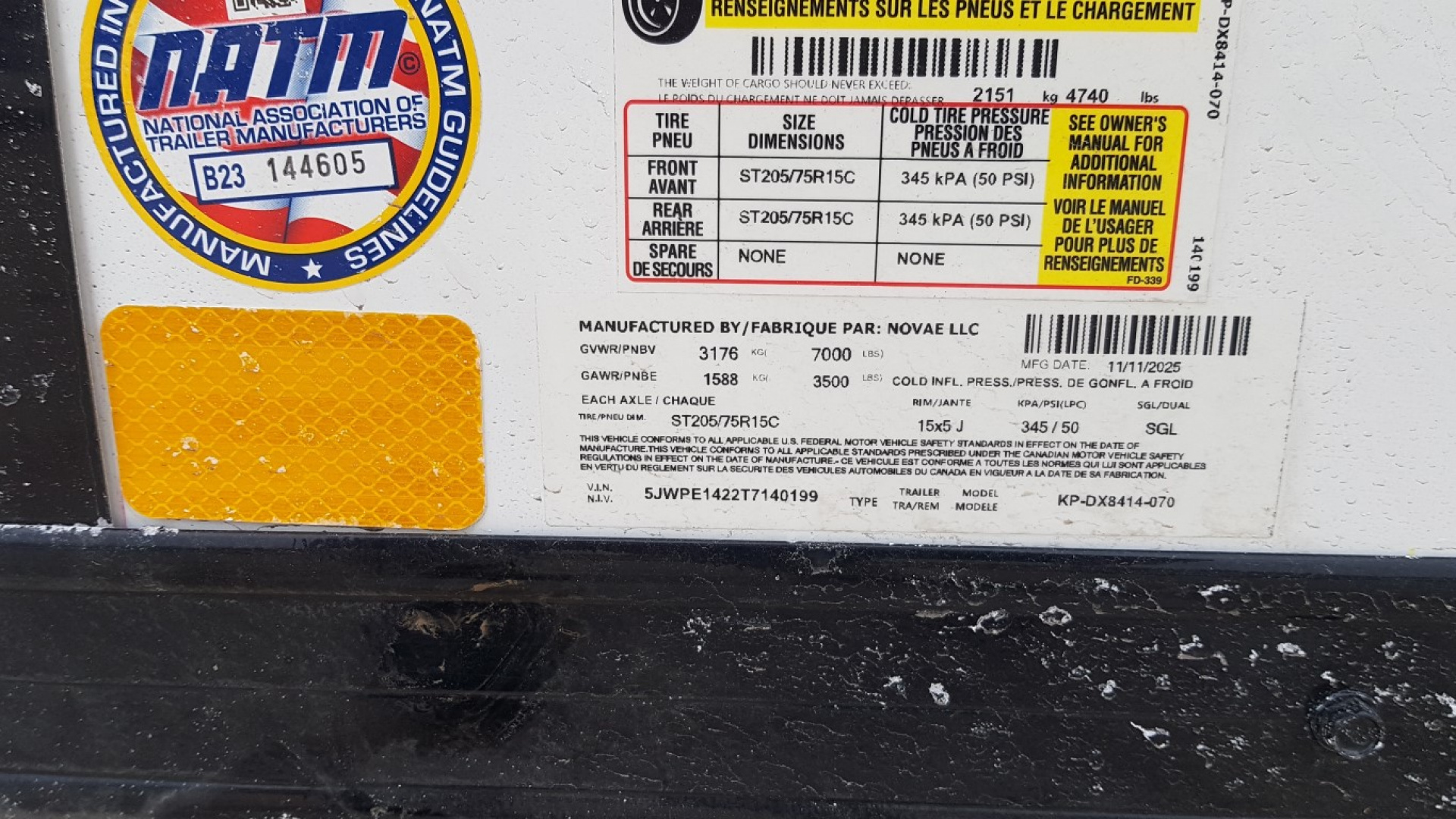 New 2026 Pace American 7x14 Outback Deluxe Cargo / Enclosed Trailer