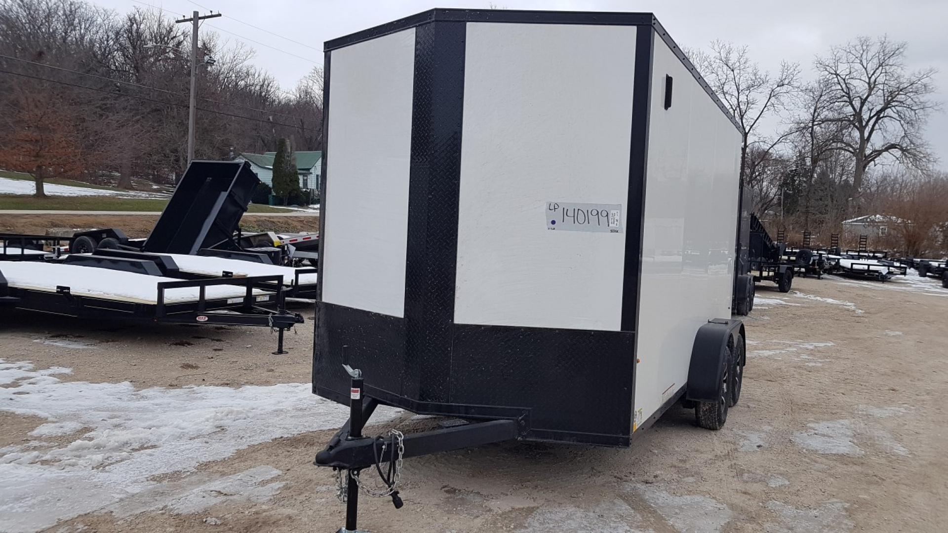New 2026 Pace American 7x14 Outback Deluxe Cargo / Enclosed Trailer