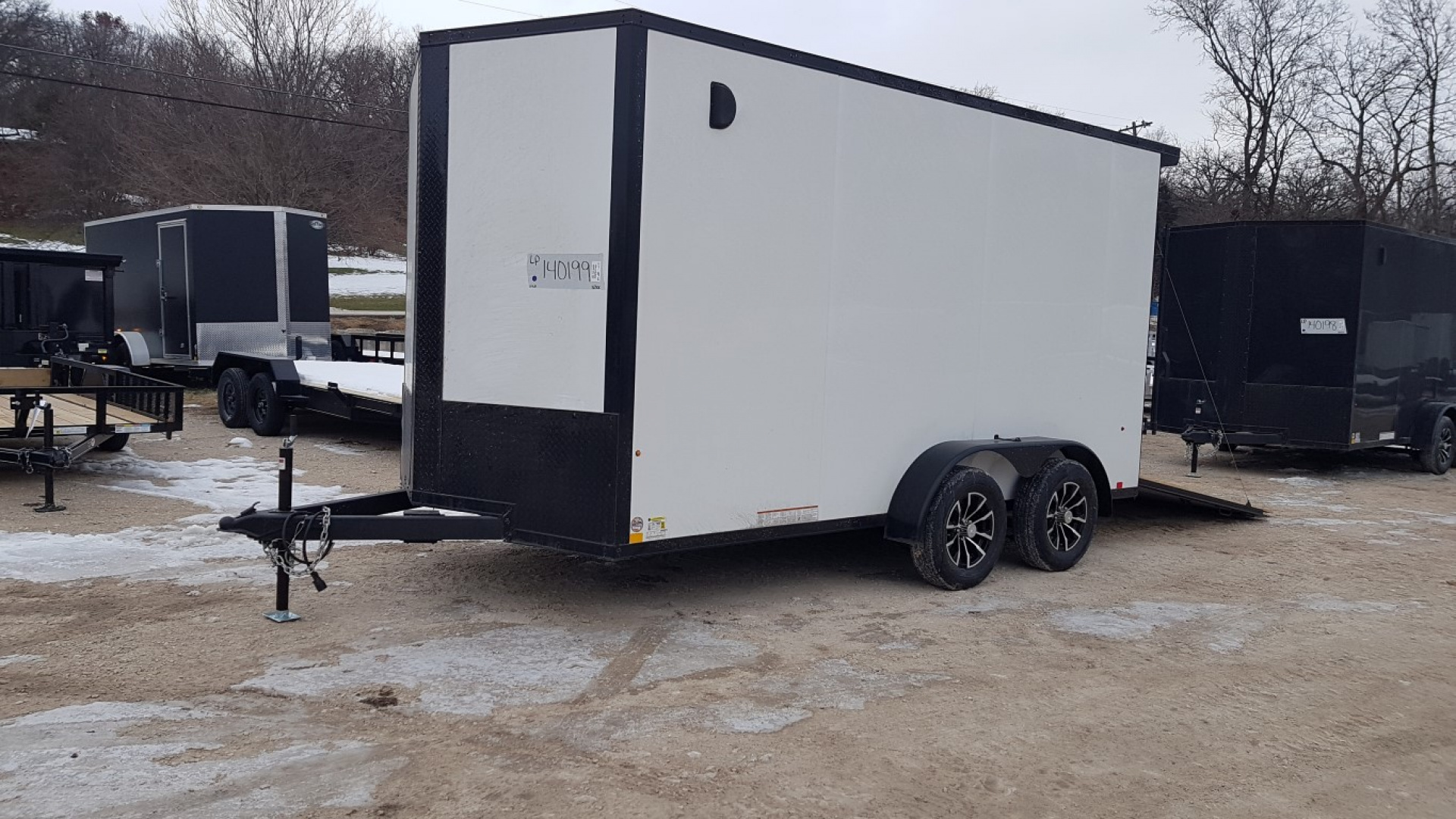 New 2026 Pace American 7x14 Outback Deluxe Cargo / Enclosed Trailer