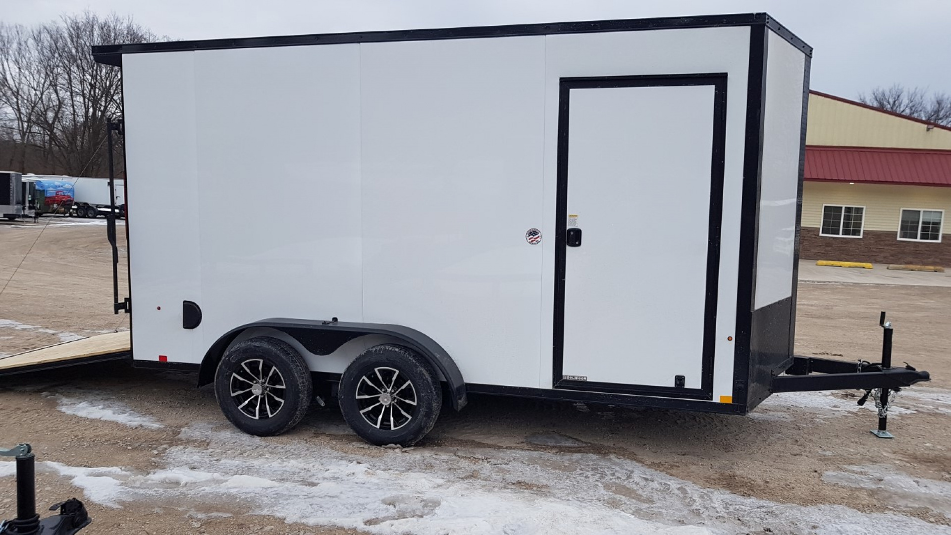 New 2026 Pace American 7x14 Outback Deluxe Cargo / Enclosed Trailer