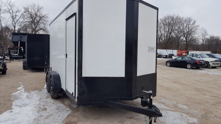 New 2026 Pace American 7x14 Outback Deluxe Cargo / Enclosed Trailer