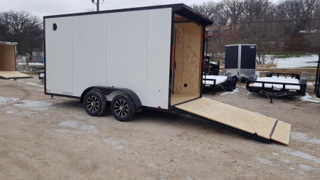 New 2026 Pace American 7x14 Outback Deluxe Cargo / Enclosed Trailer