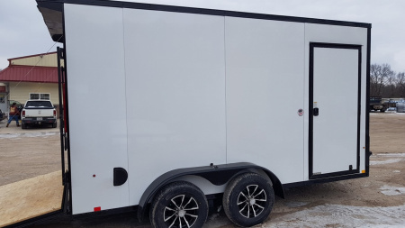 New 2026 Pace American 7x14 Outback Deluxe Cargo / Enclosed Trailer