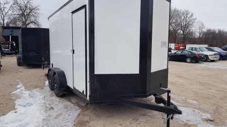 New 2026 Pace American 7x14 Outback Deluxe Cargo / Enclosed Trailer