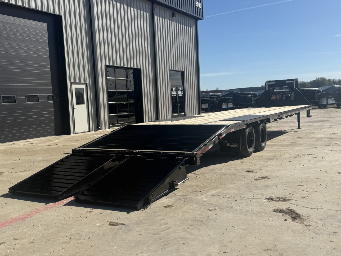 New 2026 Delco Trailers FD36 Flatbed Trailer 42101
