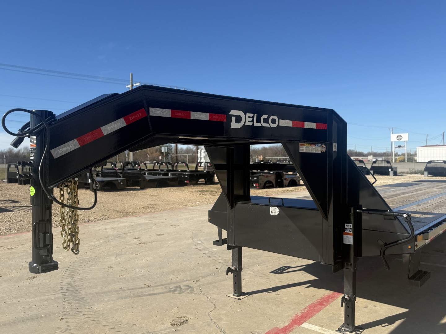 New 2026 Delco Trailers FD36 Flatbed Trailer 42101