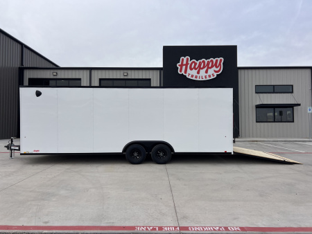 New 2026 Compass 8.5x24' Enclosed Cargo Trailer - Indigo DLX