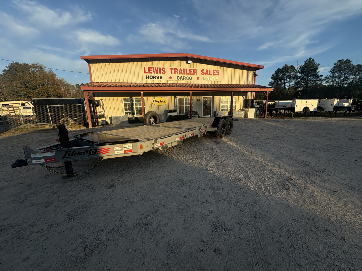 New 2026 Liberty LT14K83X22 Tilt Trailer