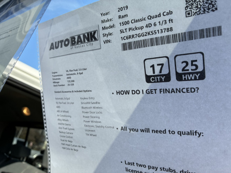Used 2019 RAM 1500 Classic Quad Cab Truck