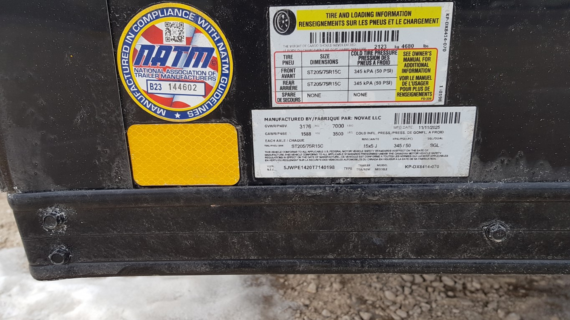 New 2026 Pace American 7x14 Outback Deluxe Cargo / Enclosed Trailer