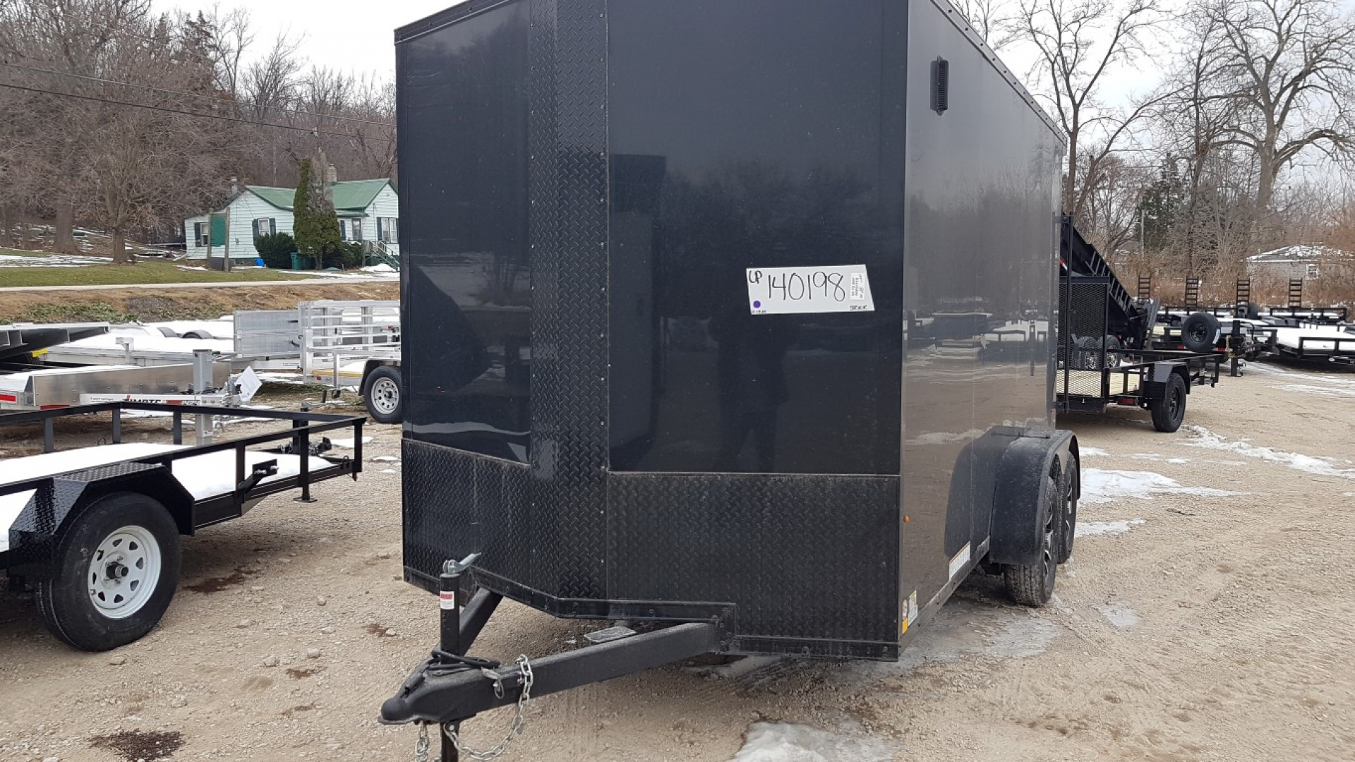 New 2026 Pace American 7x14 Outback Deluxe Cargo / Enclosed Trailer