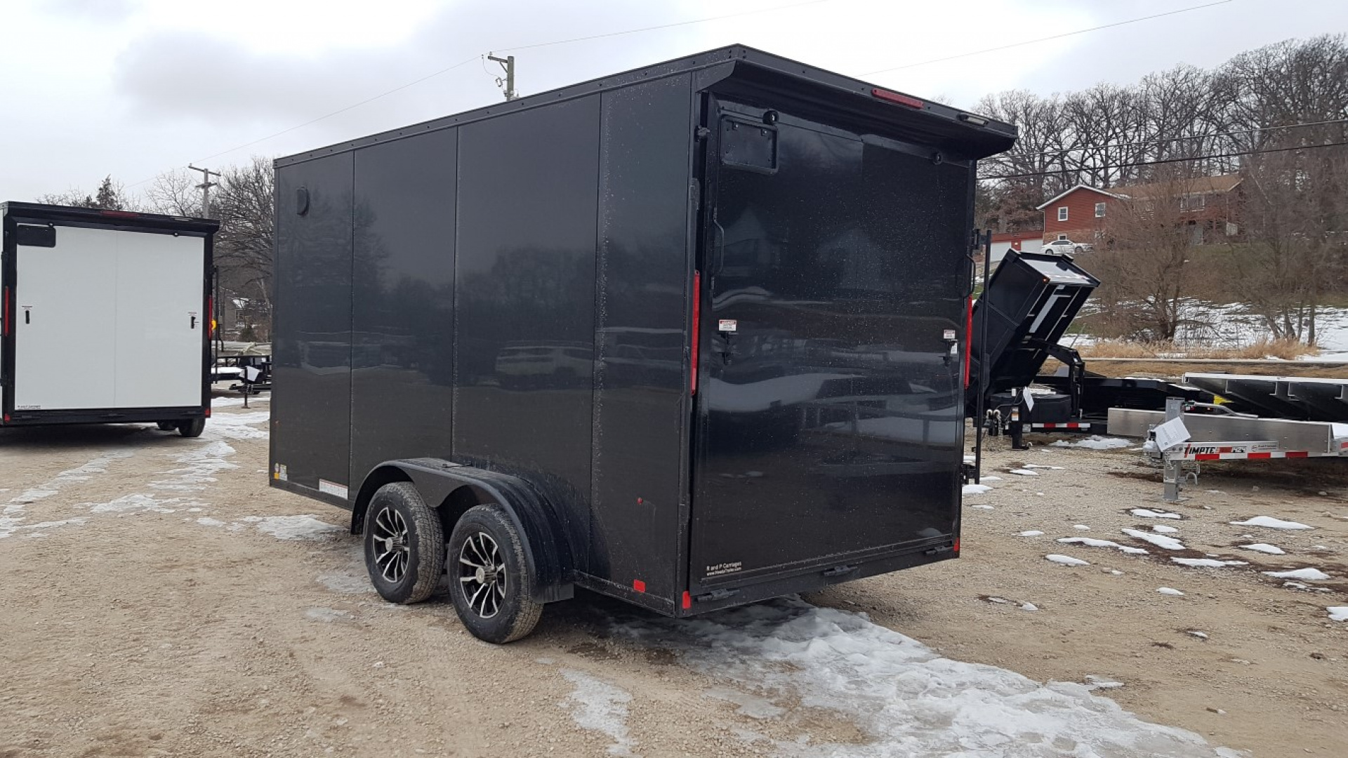 New 2026 Pace American 7x14 Outback Deluxe Cargo / Enclosed Trailer