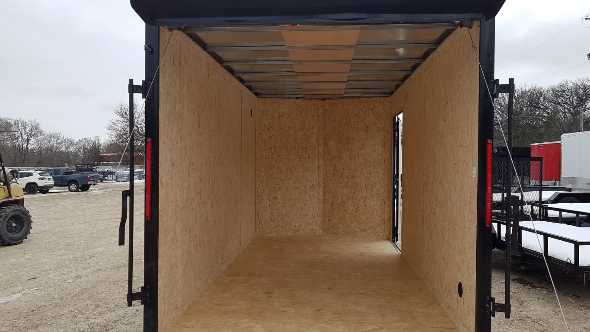 New 2026 Pace American 7x14 Outback Deluxe Cargo / Enclosed Trailer