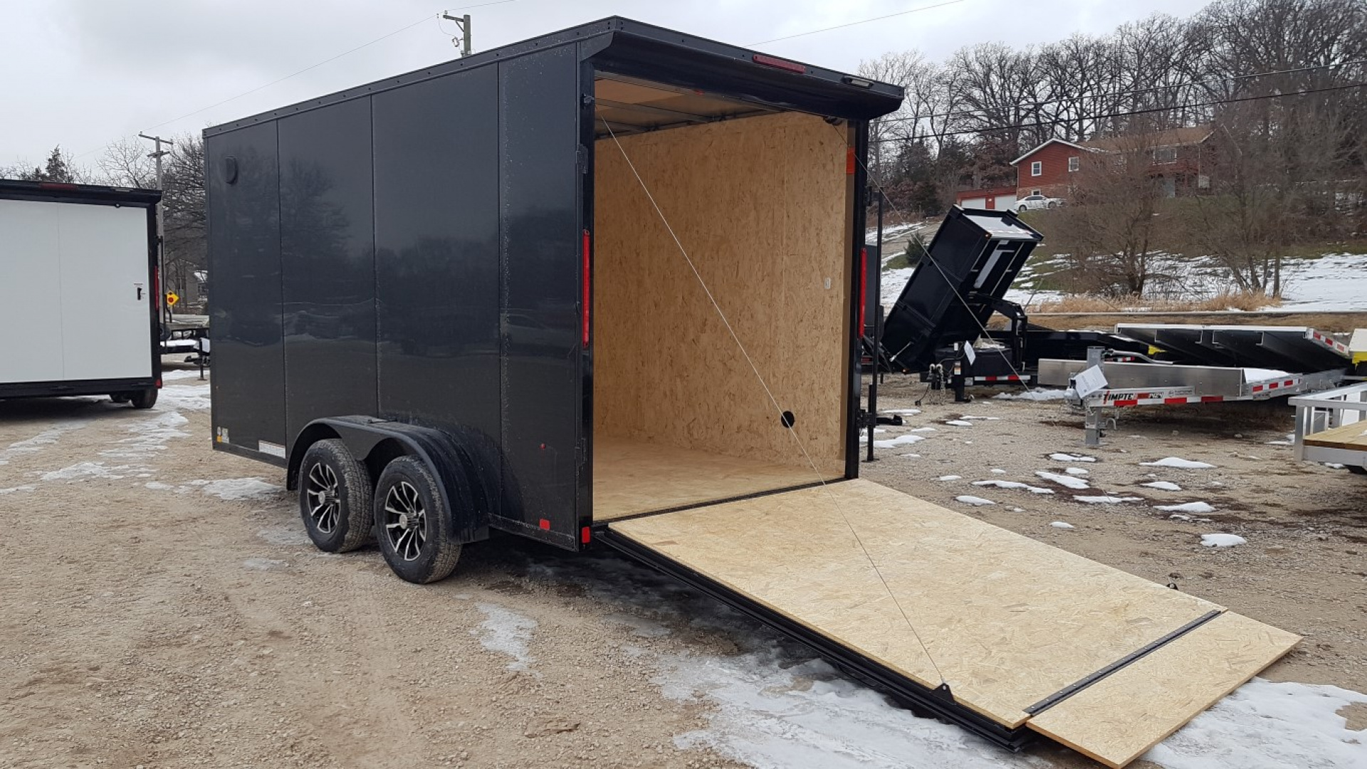 New 2026 Pace American 7x14 Outback Deluxe Cargo / Enclosed Trailer