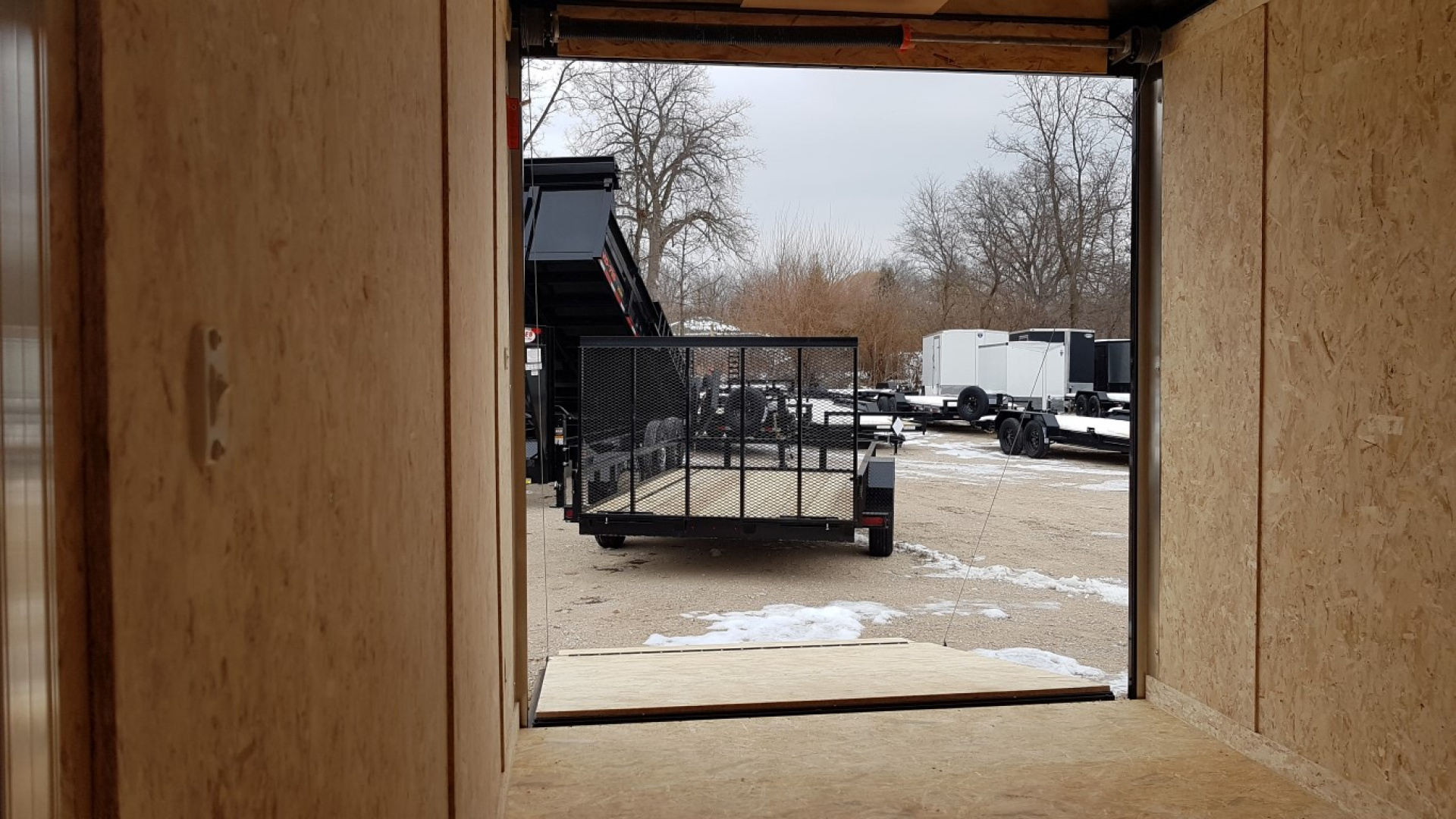 New 2026 Pace American 7x14 Outback Deluxe Cargo / Enclosed Trailer