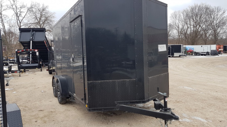 New 2026 Pace American 7x14 Outback Deluxe Cargo / Enclosed Trailer