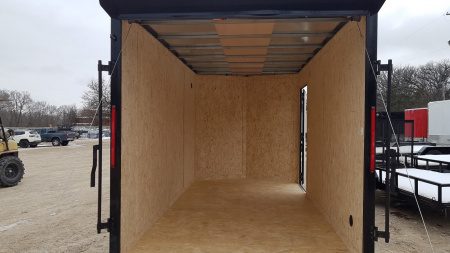 New 2026 Pace American 7x14 Outback Deluxe Cargo / Enclosed Trailer